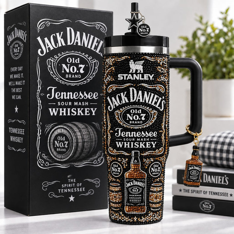 Tennessee Whiskey Label Glam 40oz Tumbler