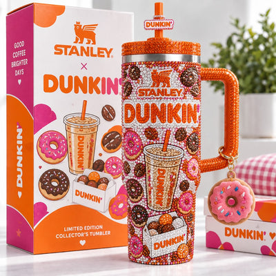 Coffee and Donuts Jewel 40oz Tumbler