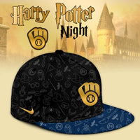 Milwaukee Wizard Night Black Gold Baseball Jersey