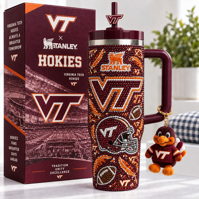 Virginia Tech Hokie Starry 40oz Tumbler