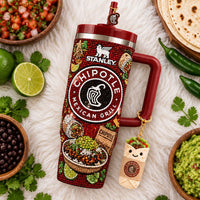 Mexican Grill Bowl Aurora 40oz Tumbler