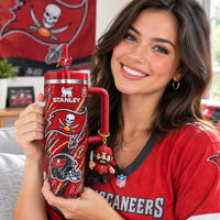 Tampa Bay Football Bling 40oz Tumbler