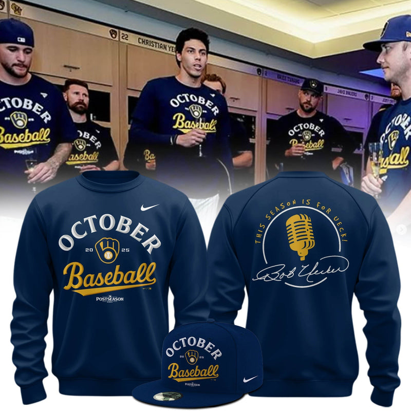 Milwaukee Baseball Baseball Sweatshirt