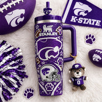 Kansas State Wildcat Glam 40oz Tumbler