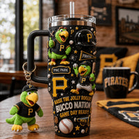 Pittsburgh Baseball Starry 40oz Tumbler