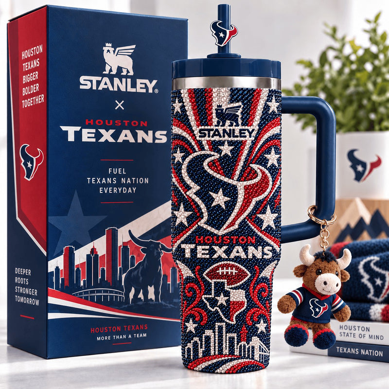 Houston Football Aurora 40oz Tumbler