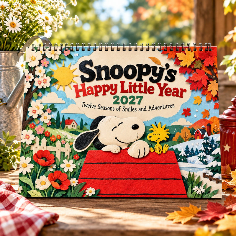 Happy Little Year 2027 Wall Calendar