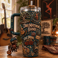 Jam Band Acoustic Dazzle 40oz Tumbler