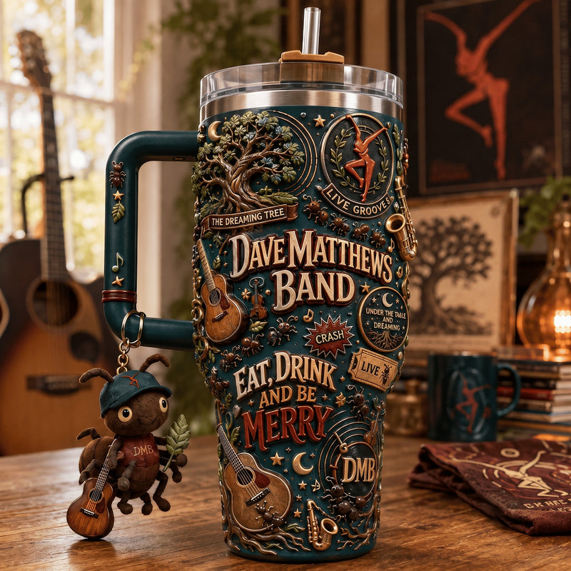 Jam Band Acoustic Dazzle 40oz Tumbler