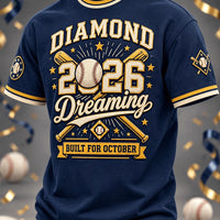 Milwaukee Diamond Dreaming Baseball T-Shirt