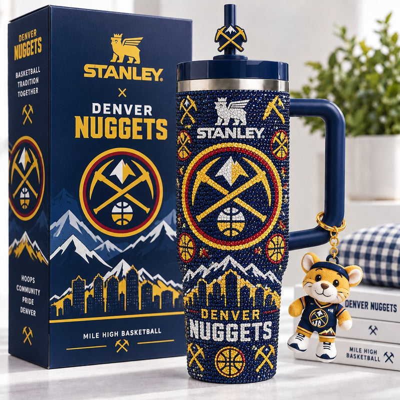 Denver Basketball Jewel 40oz Tumbler