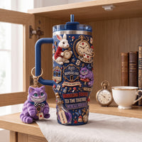 Wonderland Tea Party Glam 40oz Tumbler
