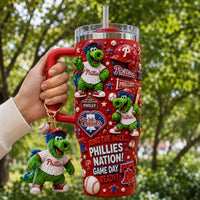 Philadelphia Baseball Glam 40oz Tumbler