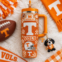 Tennessee Volunteer Football Gilded 40oz Tumbler
