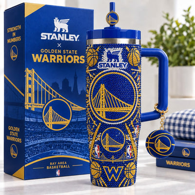 Golden State Basketball Gilded 40oz Tumbler