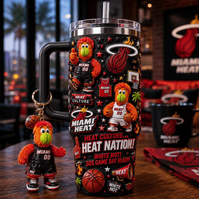 Miami Basketball Aurora 40oz Tumbler