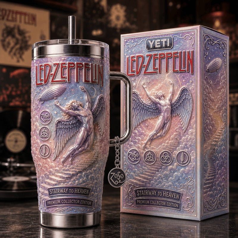 Classic Rock Stairway Aurora 40oz Tumbler