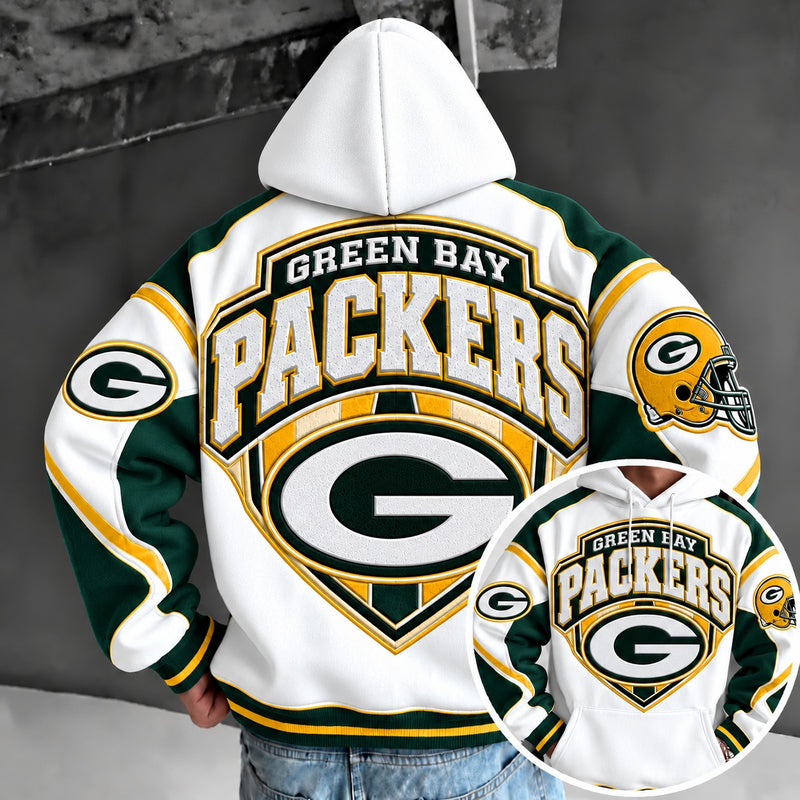 Green Bay Football Fan 3D Print Hoodie