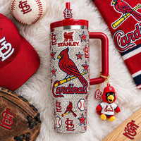 St Louis Baseball Luxe 40oz Tumbler