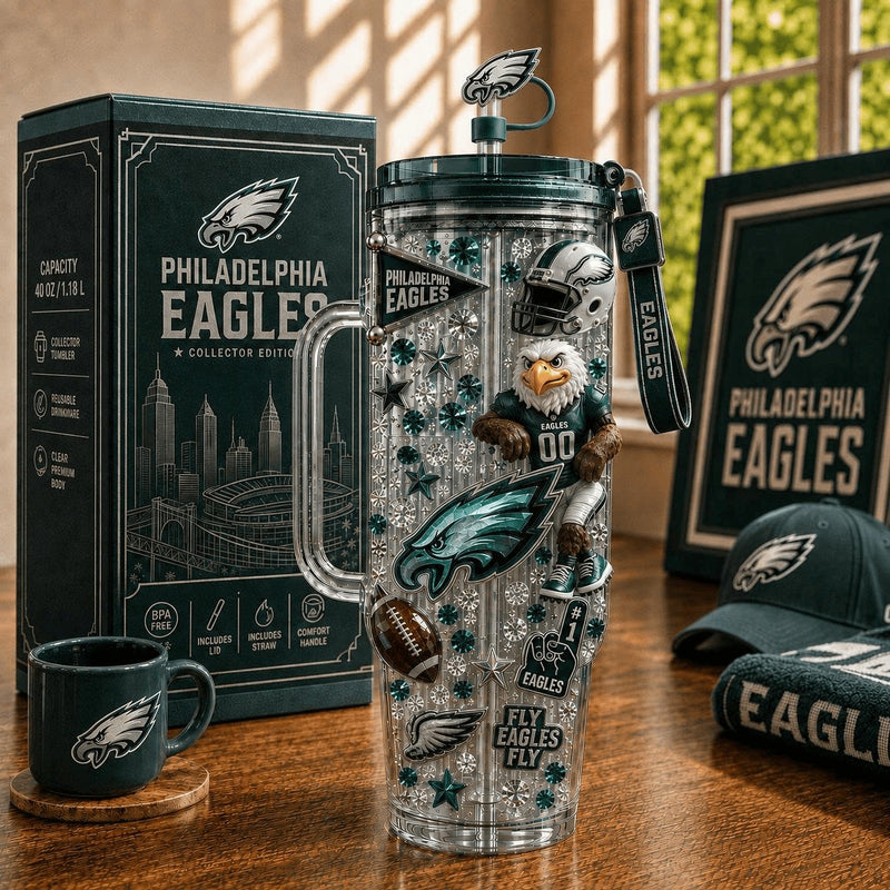 Philadelphia Football Jewel 40oz Tumbler