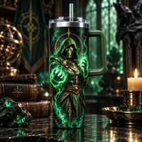 Emerald Sorcerer 40oz Tumbler