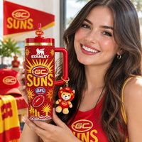 Gold Coast Football Jewel 40oz Tumbler