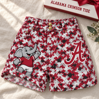 Tuscaloosa Digital Camo Cuffed Shorts