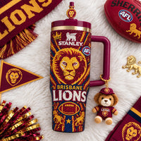 Brisbane Football Glam 40oz Tumbler