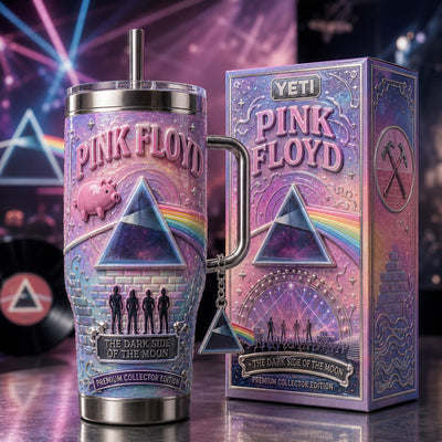 Prism Psychedelic Rock Gilded 40oz Tumbler