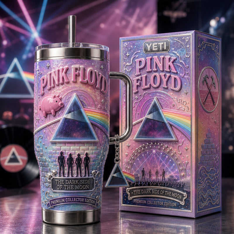Prism Psychedelic Rock Gilded 40oz Tumbler