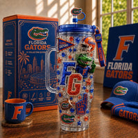 Gainesville Gator Football Starry 40oz Tumbler