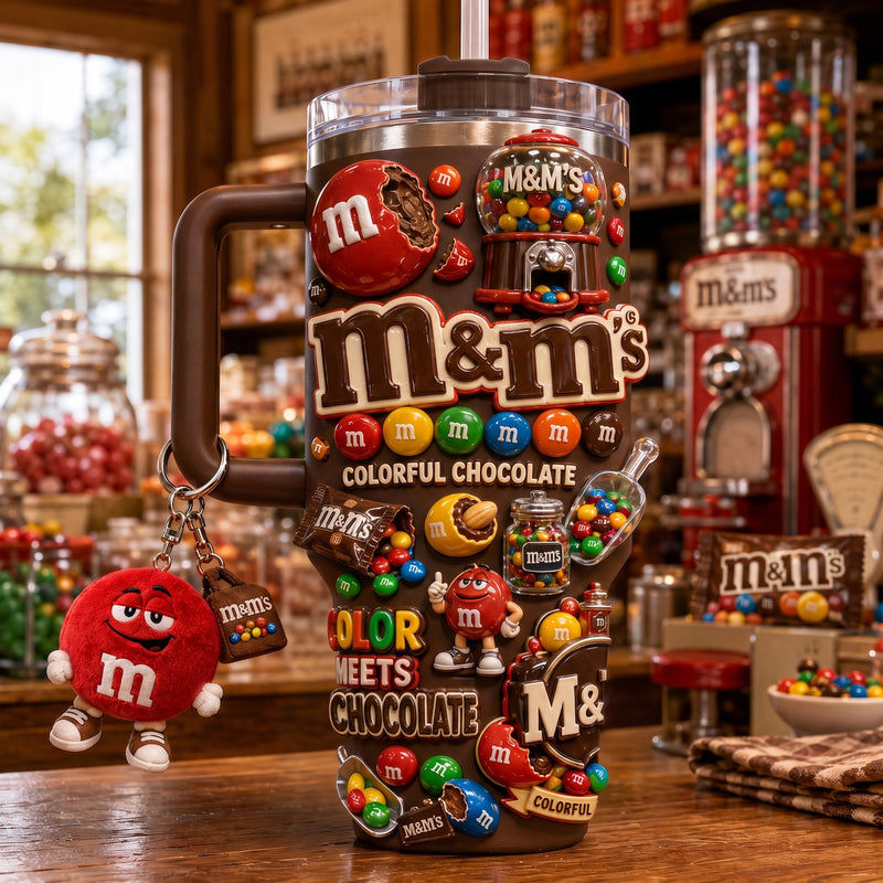 Colorful Candy Characters Aurora 40oz Tumbler