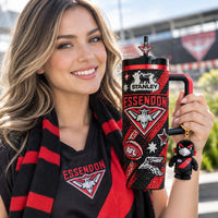 Essendon Football Bling 40oz Tumbler