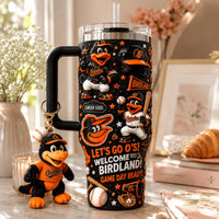 Baltimore Baseball Jewel 40oz Tumbler