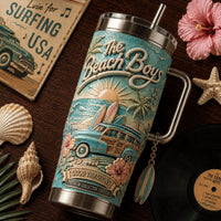 Surf Rock California Bling 40oz Tumbler