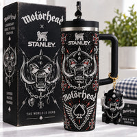 Rock N Roll Skull Starry 40oz Tumbler