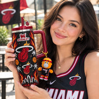 Miami Basketball Dazzle 40oz Tumbler
