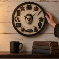 Haddonfield Story Wall Clock