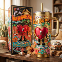 Puerto Rico Tropical Starry 40oz Tumbler
