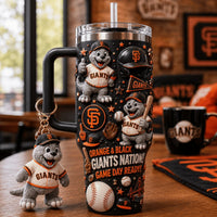 San Francisco Baseball Glam 40oz Tumbler