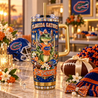 Florida Rhinestone 40oz Tumbler