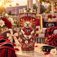 Georgia Rhinestone 40oz Tumbler