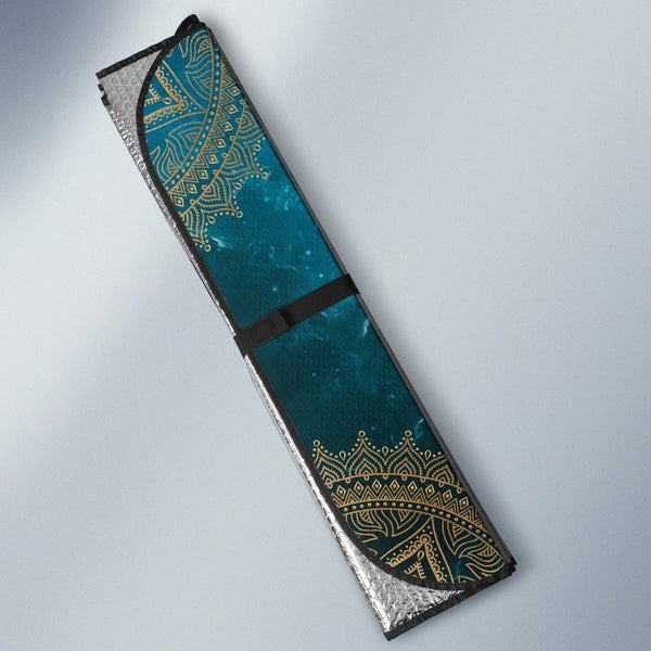 Wolf Mandala Car Sunshade Custom Car Interior Accessories - Heartstring ...