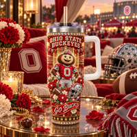 Ohio State Rhinestone 40oz Tumbler