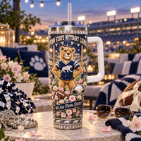 Penn State Rhinestone 40oz Tumbler