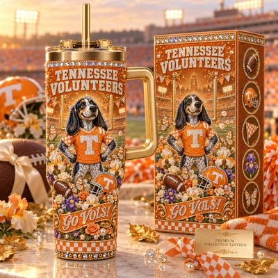Tennessee Rhinestone 40oz Tumbler