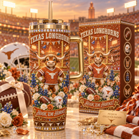 Texas Rhinestone 40oz Tumbler