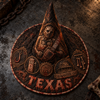 Texas Slaughter Quilted Witch Hat